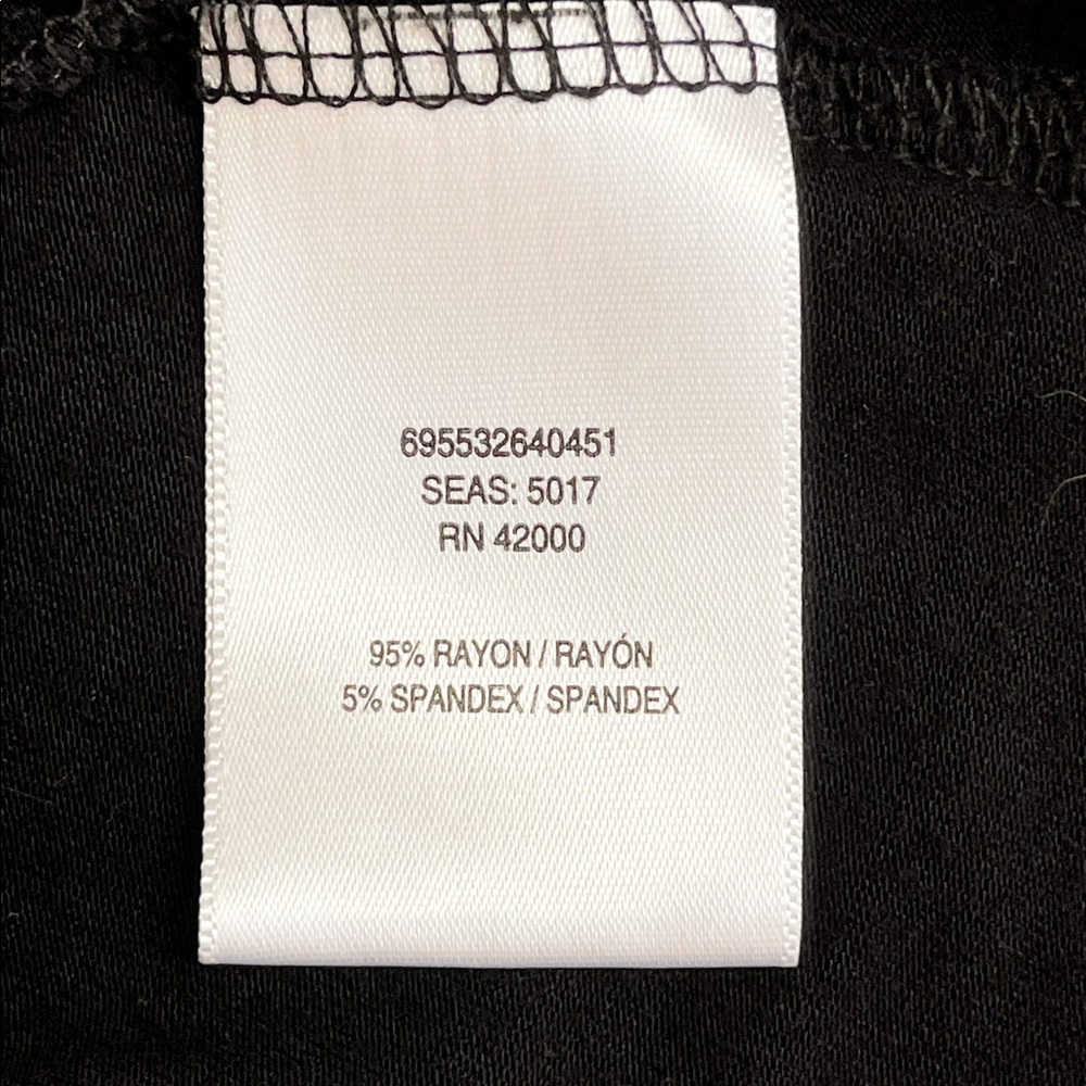 Women’s Adam Levine Black Cut Out Tunic Tee Size XS - Picture 7 of 11